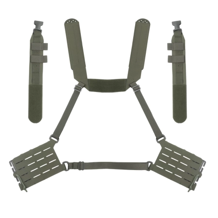 Zestaw Chest Rig Wosport ARC Ranger Green