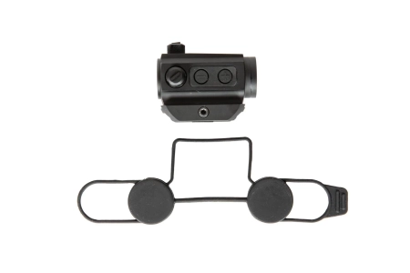 Replika celownika kolimatorowego Solar Power Red Dot (niski montaż) - czarna