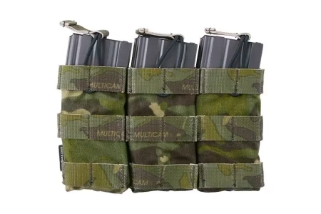 Potrójna ładownica Open Top na magazynki M4/M16 - Multicam Tropic
