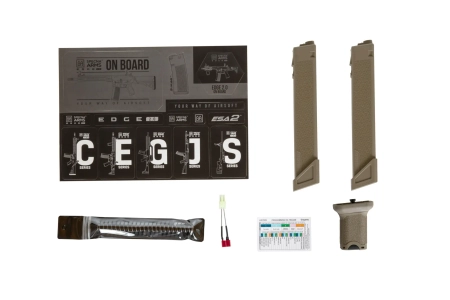 Replika pistoletu maszynowego SA-X01 EDGE 2.0 - Half-tan