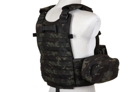 Kamizelka Plate Carrier Emerson Gear 6094A Style z zestawem ładownic MC Black