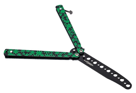 Motylek treningowy, ganja skin czarny