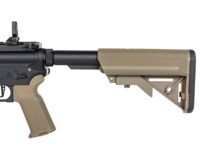 Karabinek ASG Specna Arms RRA SA-P14 PRIME™ Aster II ETU z silnikiem bezszczotkowym Half-Tan