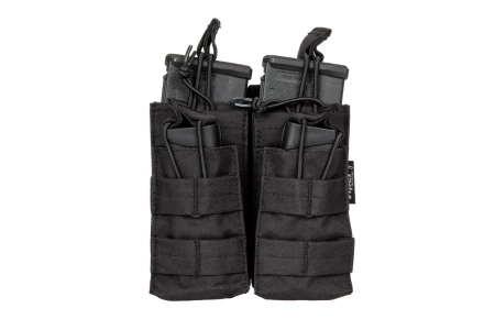 Podwójna ładownica na 4 magazynki typu M4/M16 - czarna