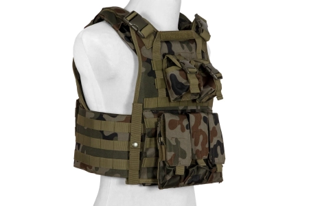Kamizelka taktyczna typu Plate Carrier - wz.93 pantera leśna