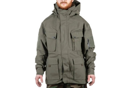 Kurtka Softshell Emersongear Blue Label “Dimorphic Egret” Ranger Green