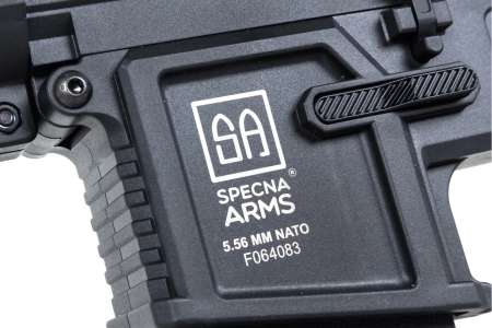 Karabinek ASG Specna Arms SA-F04-RL FLEX™ Light Ops Stock/ New Receiver HAL ETU™ Gen. 2 Czarny