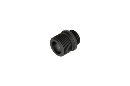 Adapter tłumika 14mm CCW do replik GBB - czarny