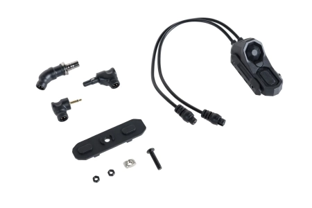 Podwójny włącznik żelowy Wosport FL-ACC-33 Czarny