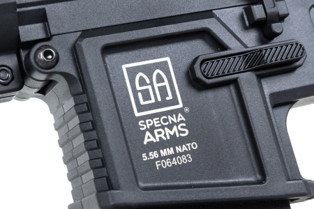 Karabinek ASG Specna Arms SA-F04-RL FLEX™ Light Ops Stock/ New Receiver HAL ETU™ Gen. 2 Czarny