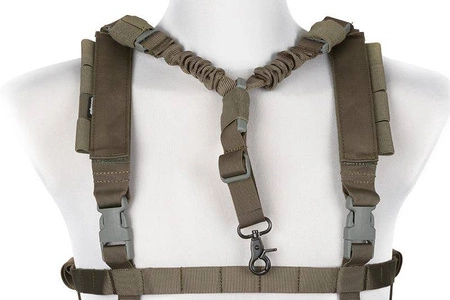 Kamizelka taktyczna Chest Rig typu Low Profile - Multicam