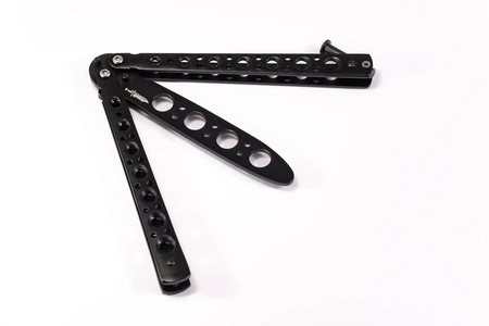 Nóż motylkowy treningowy Butterfly czarny