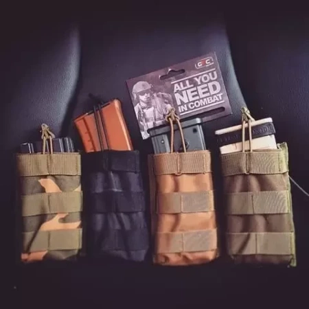 Pojedyncza ładownica typu shingle - czarna