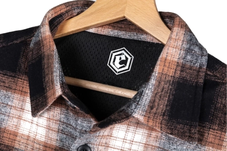 Koszula flanelowa Emerson Gear Blue Label Longicorn Pomarańczowo-szara