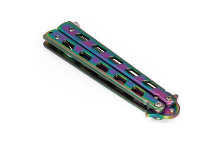 Nóż motylkowy Butterfly Rainbow Fade II