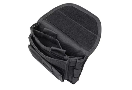 Panel administracyjny z mapnikiem - czarny