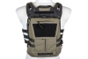 Kamizelka taktyczna Specna Arms Tactical typu Plate Carrier z panelem szturmowym Ranger Green