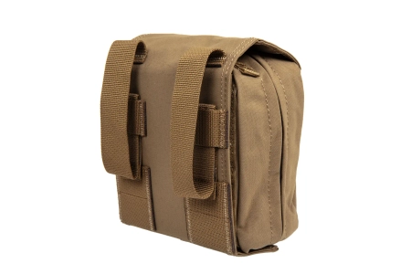 Apteczka zrywana z panelem Molle Wosport Coyote Brown