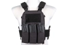 Kamizelka taktyczna typu Plate Carrier Wosport VE-75 Czarna