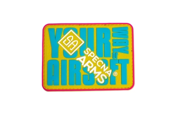 Naszywka Specna Arms Your way of Airsoft Tęczowa