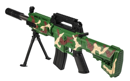 Replika sprężynowa karabinu M4 - moro