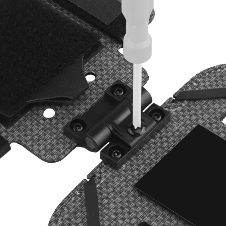 Składany uchwyt na telefon Wosport MB-01 Czarny