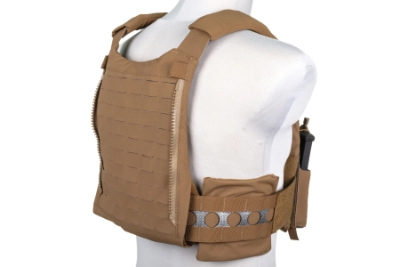 Kamizelka taktyczna typu Plate Carrier Wosport VE-75 Coyote Brown
