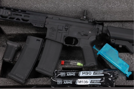 Karabinek ASG Specna Arms RRA SA-P25 PRIME™ Aster II ETU BLDC™ Czarny