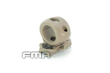 Montaż latarki do hełmu (25mm) - dark earth