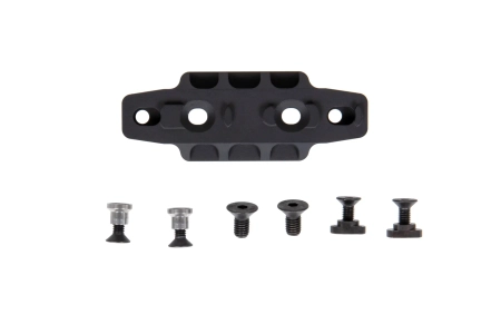 Adapter dwójnogu typu 17S na KeyMod/M-LOK Czarny