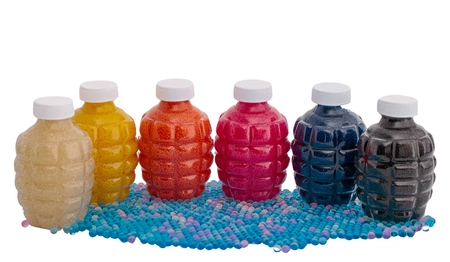 Kulki żelowe 7-8mm granat 50000 szt. - niebieskie