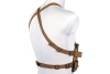 Minimalistyczna kamizelka typu Chest Rig Wosport VE-108 Coyote Brown
