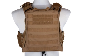 Kamizelka taktyczna Plate Carrier Trias PRIMAL GEAR Coyote Brown
