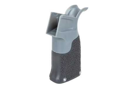 Chwyt pistoletowy 20° ICS EMG Zeta Vertical Pistol Grip do replik M4/M16 Szary