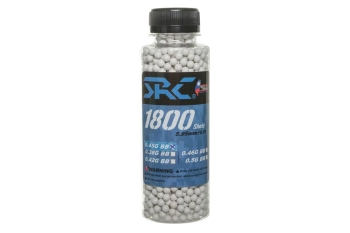 Kulki SRC BIO 0.45g butelka 1800 sztuk Białe