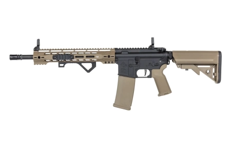 Karabinek ASG Specna Arms RRA SA-P14 PRIME™ Aster II ETU z silnikiem bezszczotkowym Half-Tan