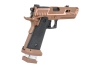 Pistolet ASG SRC Sahara Viper DUAL POWER z walizką transportową i magazynkiem CO2 Flat Dark Earth