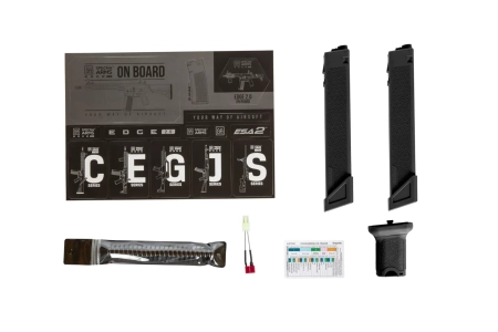 Replika pistoletu maszynowego SA-X01 EDGE 2.0 - czarny