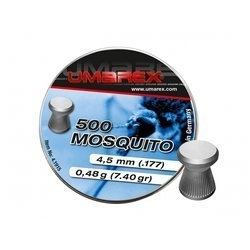 Śrut diabolo Umarex Mosquito Ribbed 4,5 mm 500 szt.