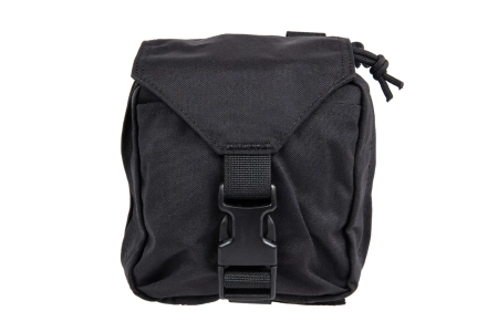 Apteczka zrywana z panelem Molle Wosport Czarna