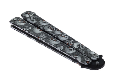 Nóż motylkowy treningowy Butterfly Black