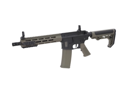 Karabinek ASG Specna Arms SA-F03 FLEX™ Light Ops Stock HAL ETU Gen.2 Oliwkowy