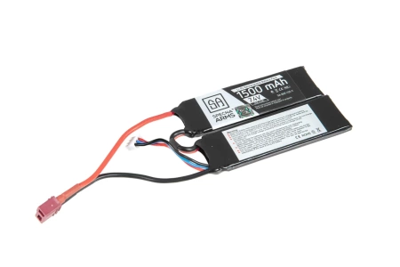 Akumulator LiPo 7,4V 1500mAh 20/40C - 2 modułowy - T-Connect (Deans)