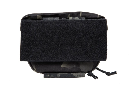 Podwieszana kieszeń taktyczna z klamrą QR Wosport MC Black