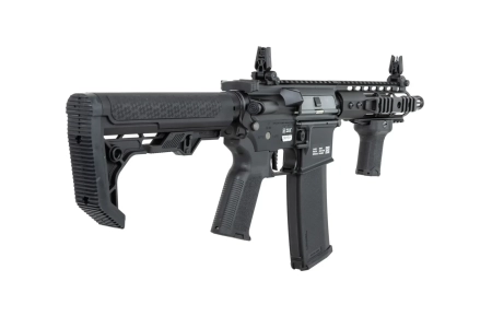 Karabinek ASG Specna Arms RRA SA-P12 PRIME™ HAL™ ETU Light Ops Stock Wersja High Torque Czarny
