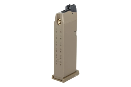Magazynek green gas 20 kulek East Crane do replik typu Glock 19 MA016 Flat Dark Earth