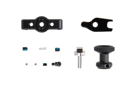 Powiększona dźwignia przeładowania typu 2 TTI Airsoft z selektorem zmiany ognia do AAP01 Czarna