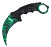 Karambit Ganja skin, nieostry + pokrowiec