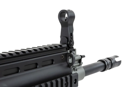 Karabinek szturmowy ASG Cybergun x FN HERSTAL SCAR-L z walizką transportową Czarny