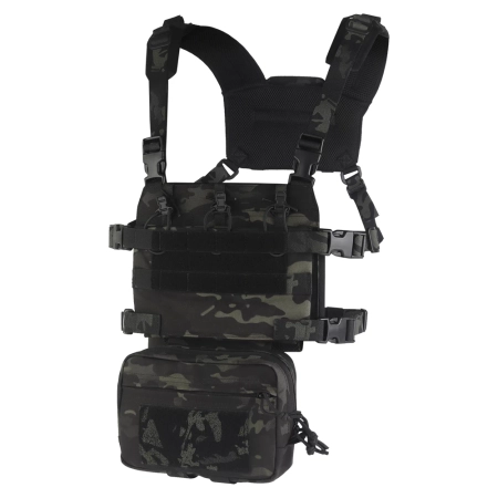 Kamizelka Chest Rig Wosport VE-107 MC Black